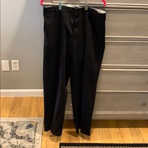 Mens docker slacks size 34x32 black